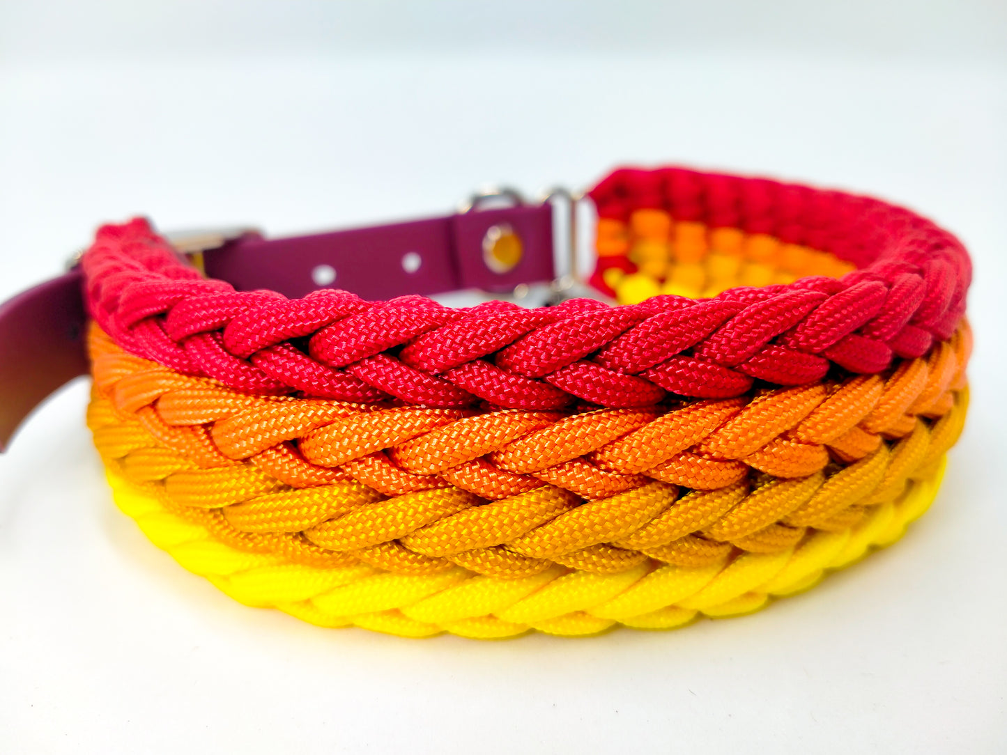 Dog Collar - "Kim's River Bar" Kim & Milly's Cords 4 Paws Paracord Handmade Dog Accessories Customizable Made in Germany Shipping worldwide