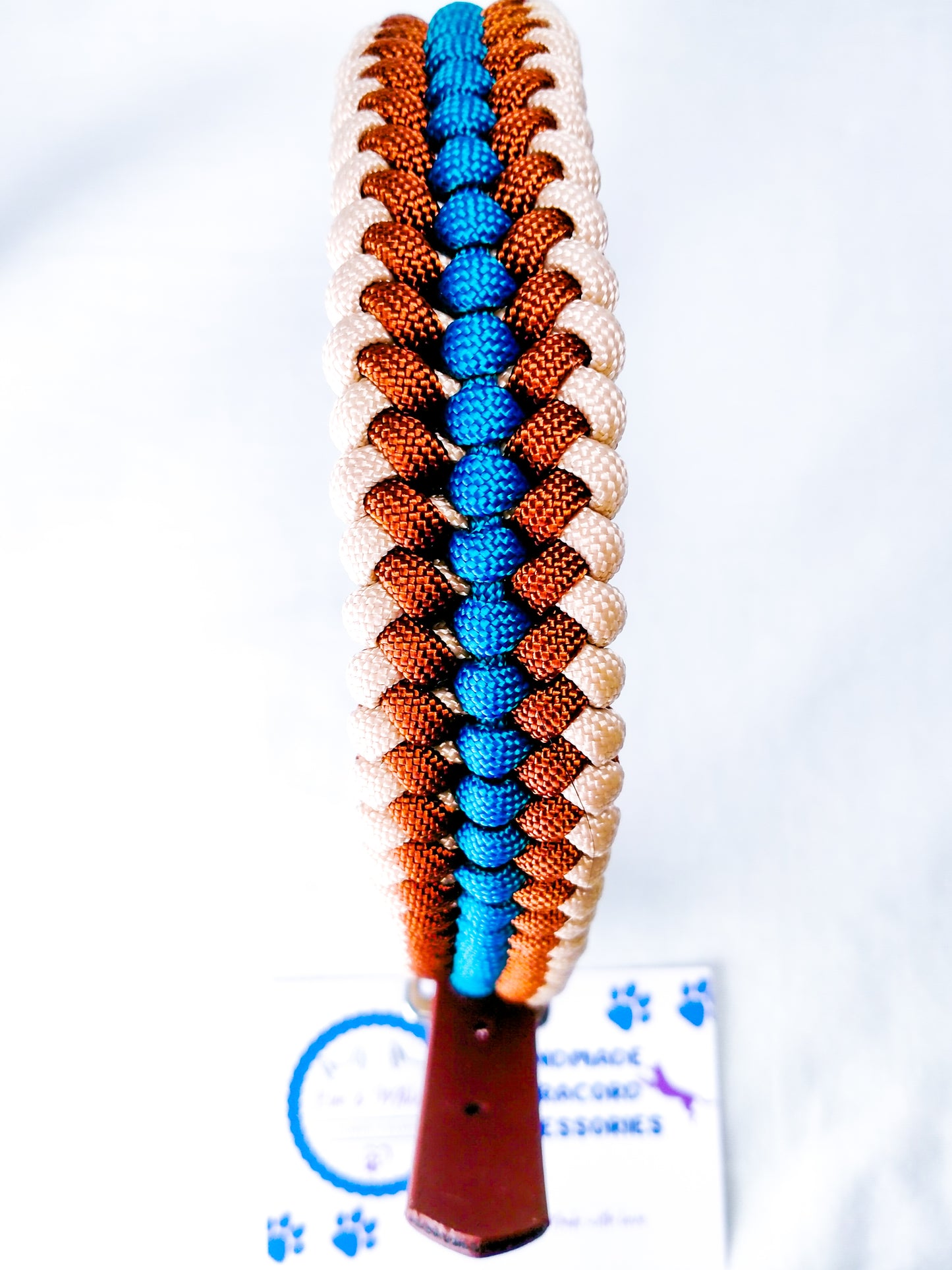 Pre-Made: Sanctified Collar, 34 - 43cm Kim & Milly's Cords 4 Paws Paracord Handmade Dog Accessories Customizable Made in Germany Shipping worldwide