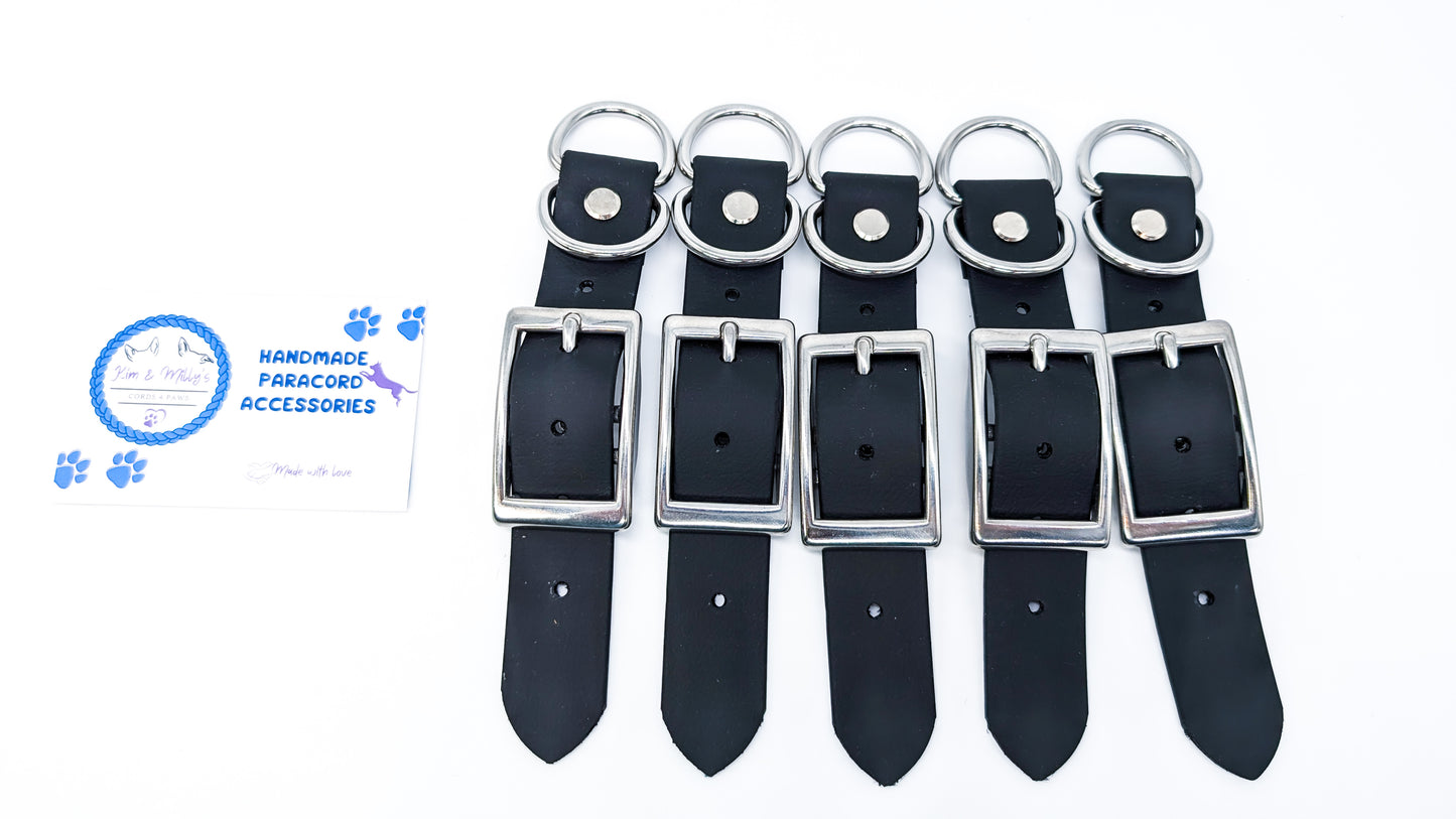 BioThane® - Adapters 25mm - black