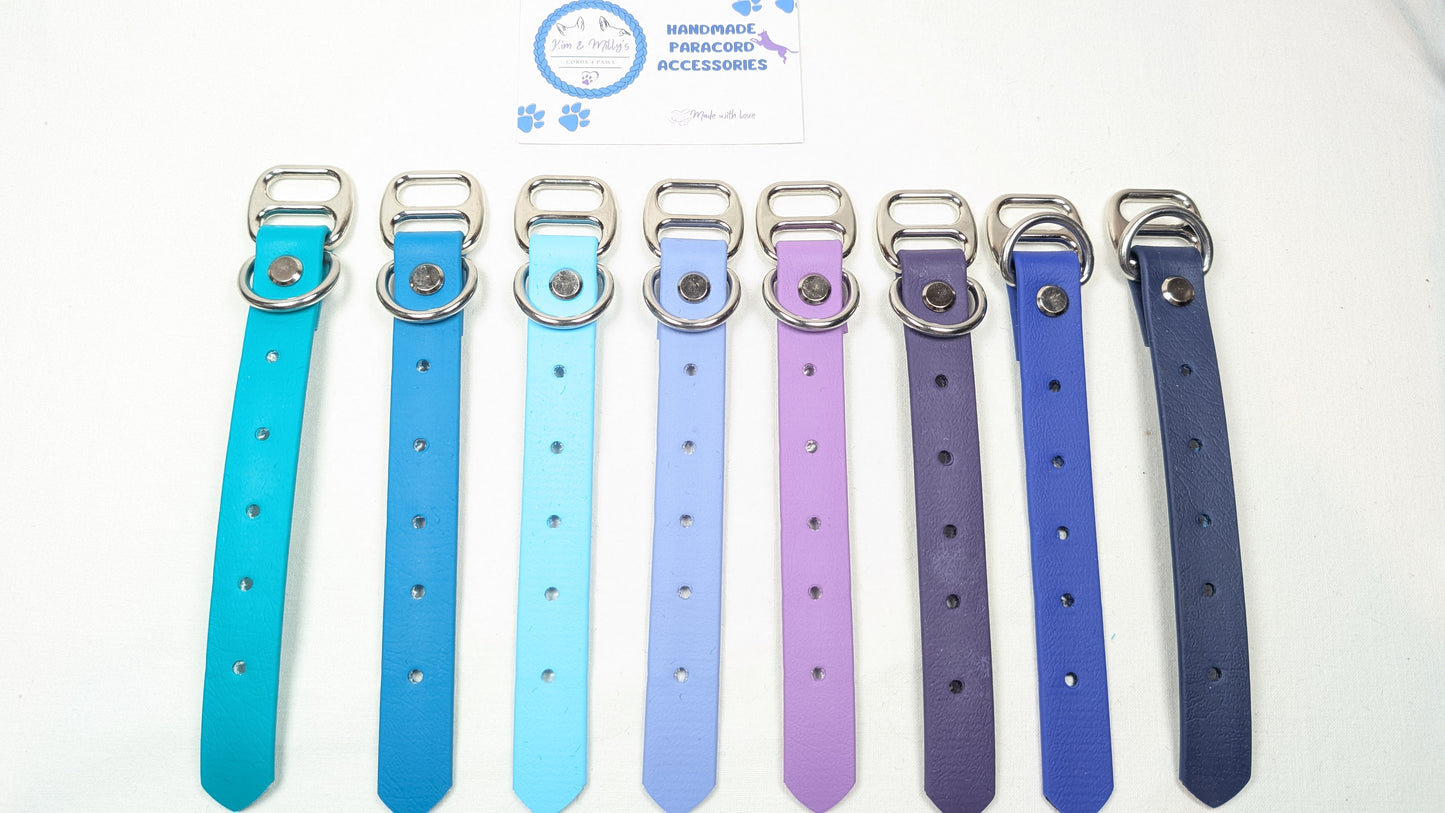 BioThane - Adapters 19mm Kim & Milly's Cords 4 Paws Paracord Handmade Dog Accessories Customizable Made in Germany Shipping worldwide