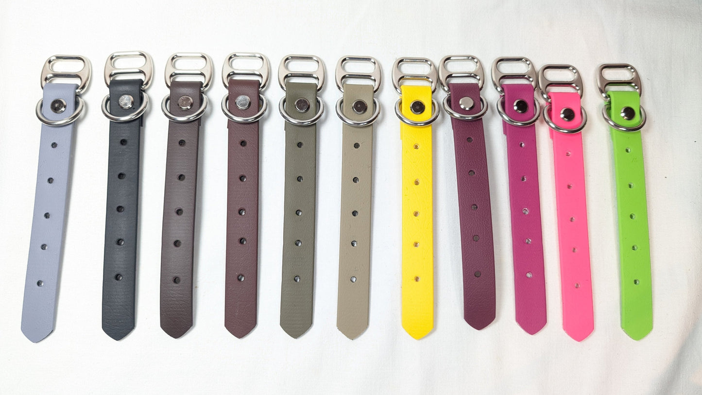 BioThane - Adapters 19mm Kim & Milly's Cords 4 Paws Paracord Handmade Dog Accessories Customizable Made in Germany Shipping worldwide