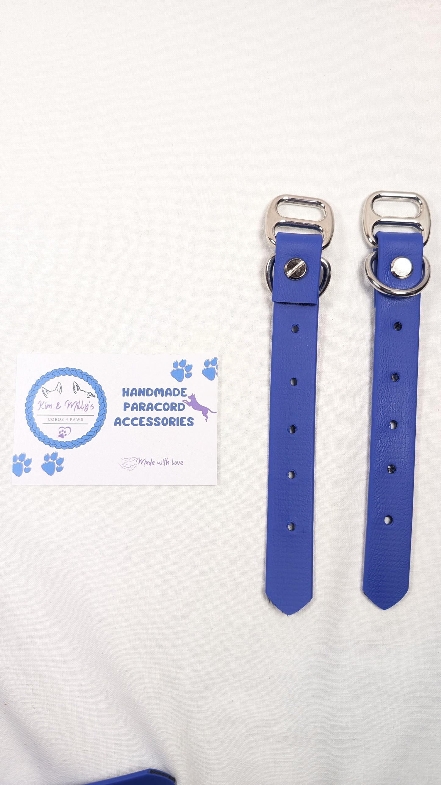 BioThane - Adapters 19mm Kim & Milly's Cords 4 Paws Paracord Handmade Dog Accessories Customizable Made in Germany Shipping worldwide