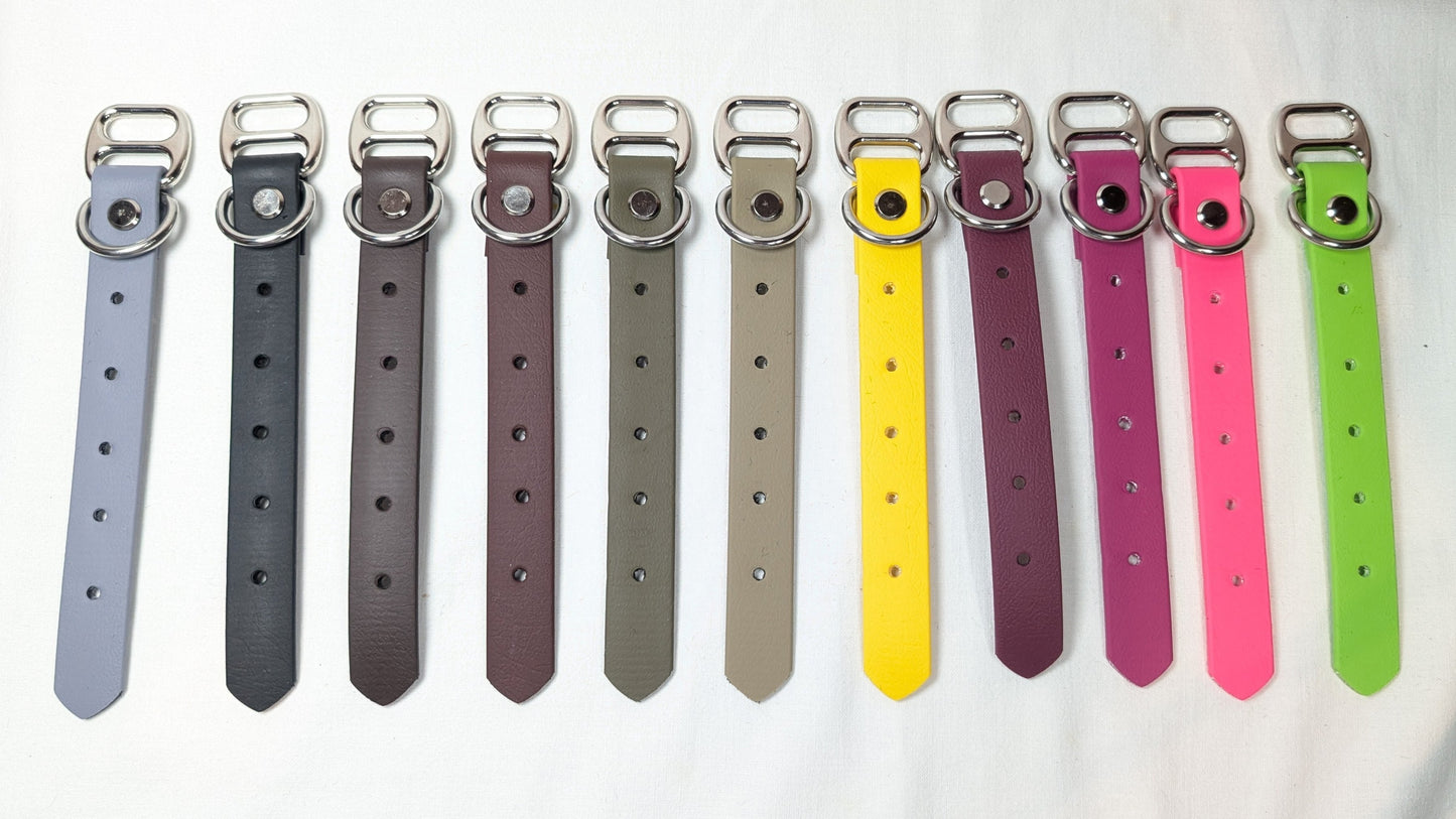 BioThane - Adapters 19mm Kim & Milly's Cords 4 Paws Paracord Handmade Dog Accessories Customizable Made in Germany Shipping worldwide