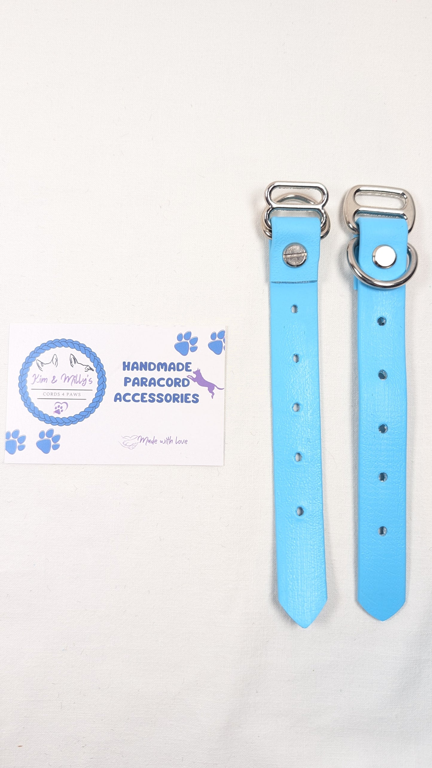 BioThane - Adapters 19mm Skyan (BU52H) Kim & Milly's Cords 4 Paws Paracord Handmade Dog Accessories Customizable Made in Germany Shipping worldwide