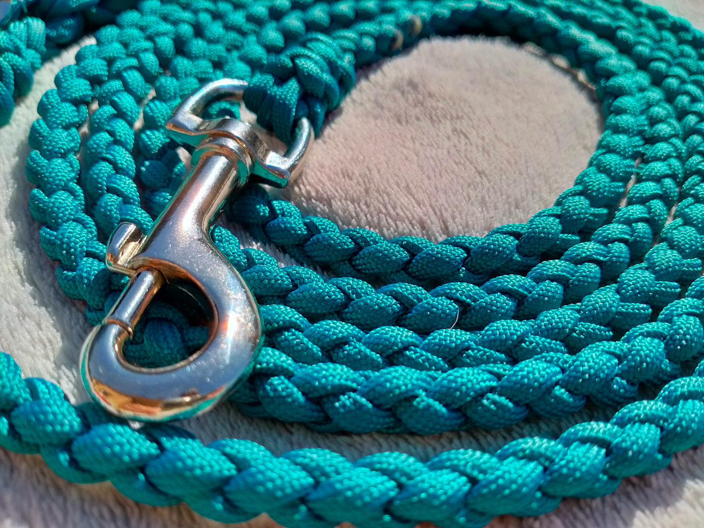 Dog Lead - 4 Strand Round Braid cords4paws Paracord Handmade Dog Accessories Customizable Made in Germany Shipping worldwide