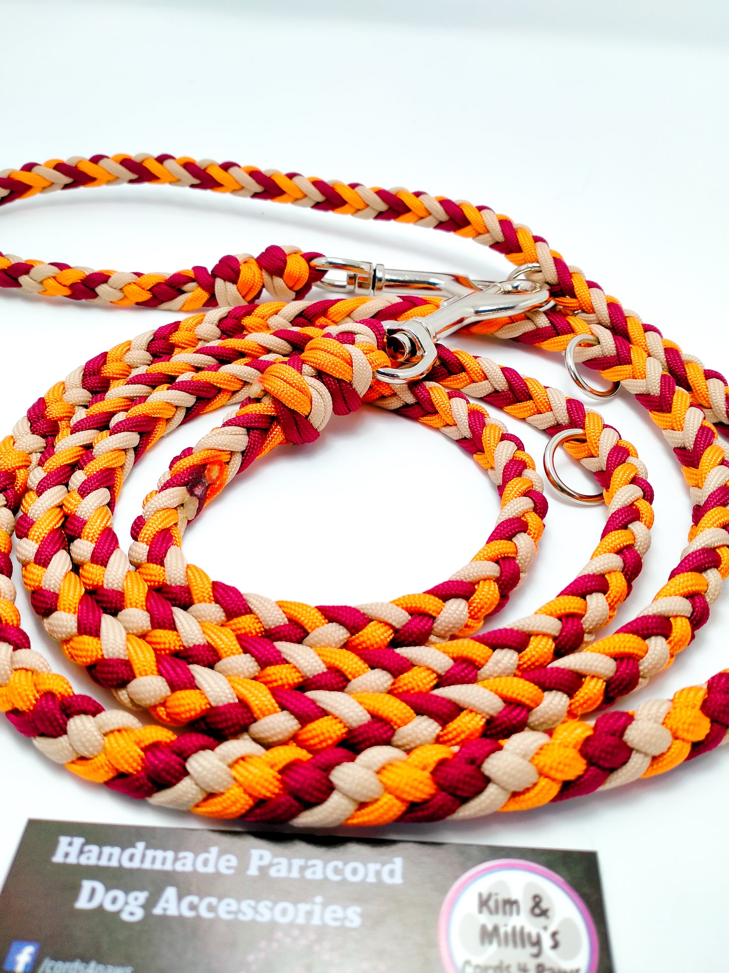 Verstellbare Leine: 6-Strand Half Round Braid