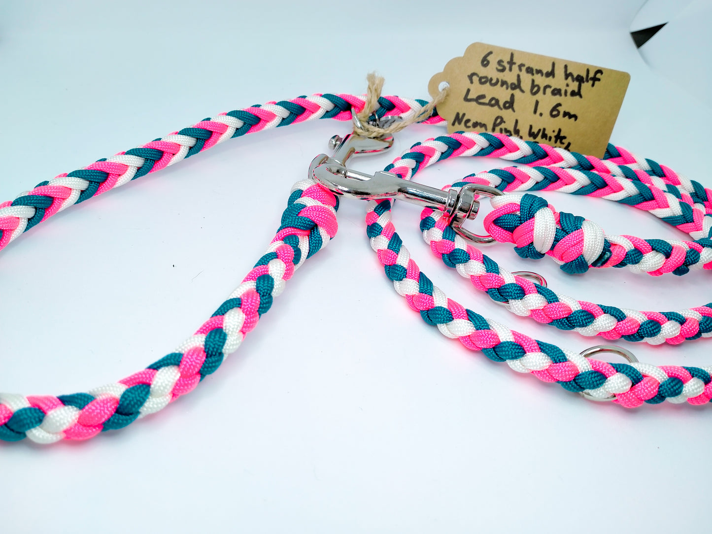 Adjustable Lead - 6 Strand Half Round Braid