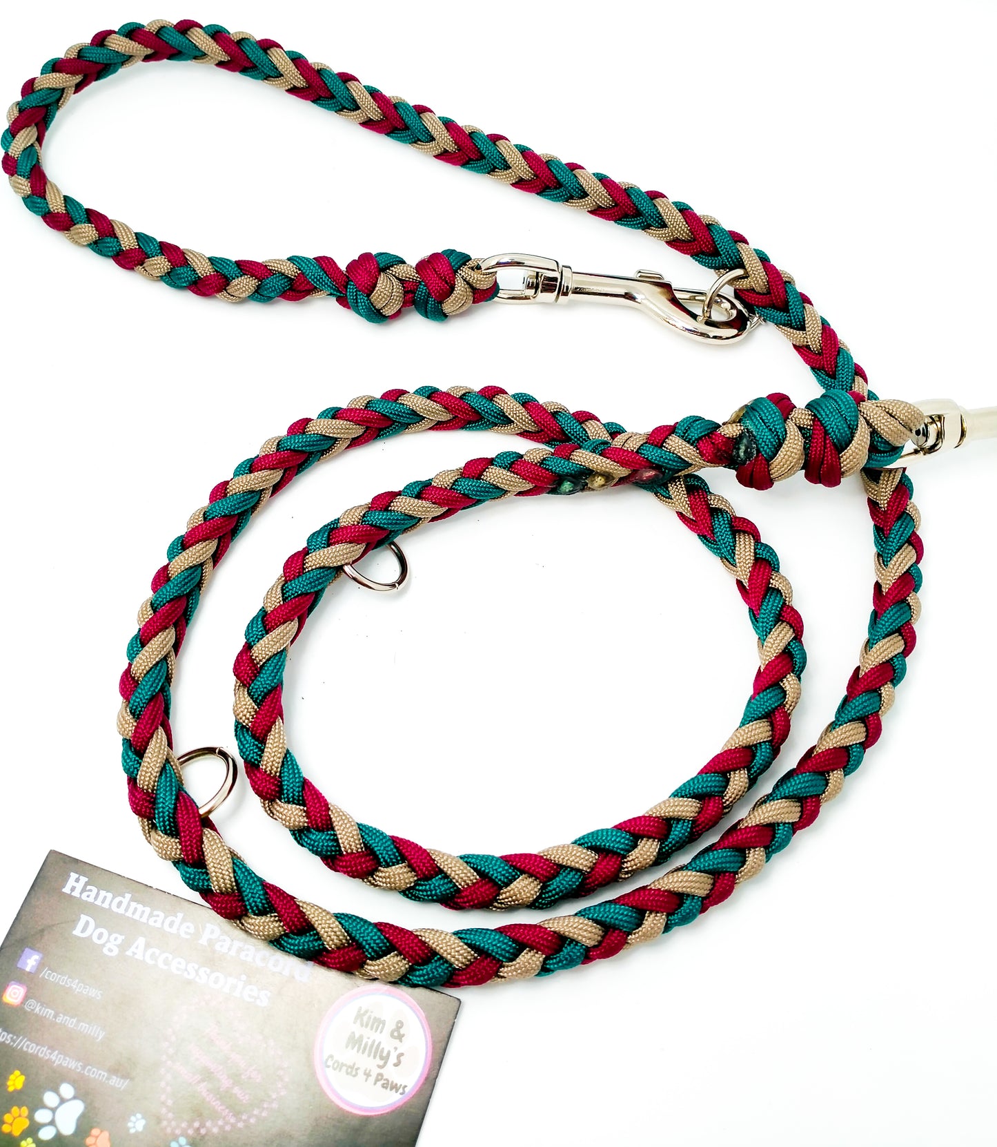 Adjustable Lead - 6 Strand Half Round Braid