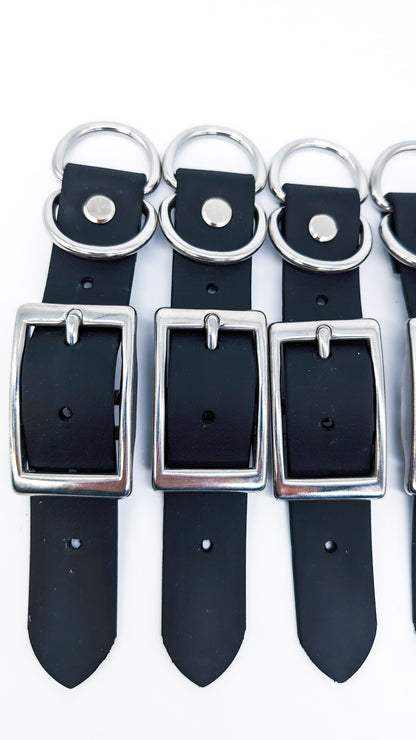 BioThane® - Adapters 25mm - black