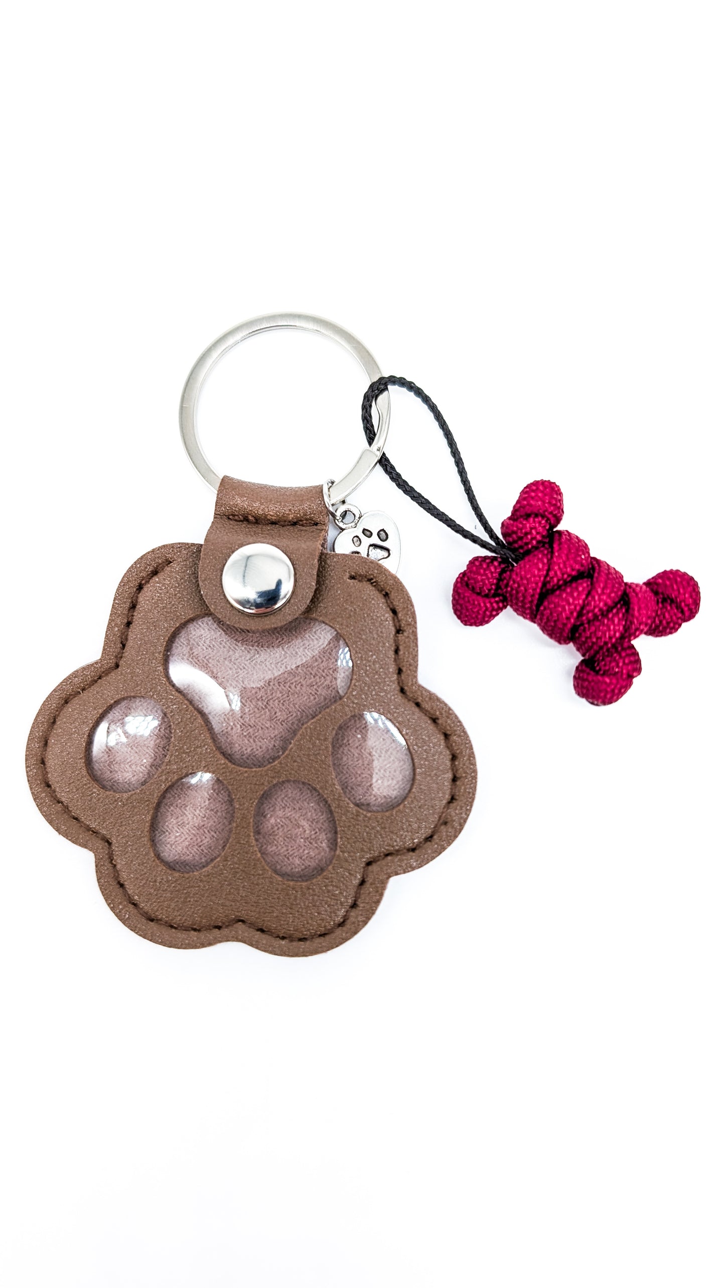 Memorial Fur Paw Key Chain