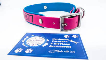 HomeSafe – personalisiertes BioThane® Halsband