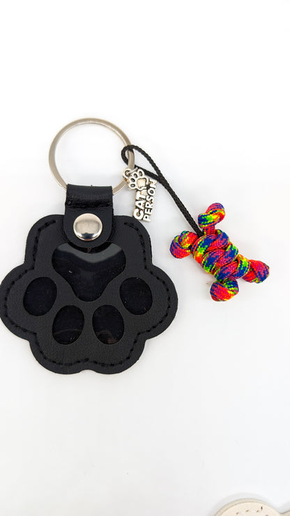 Memorial Fur Paw Key Chain