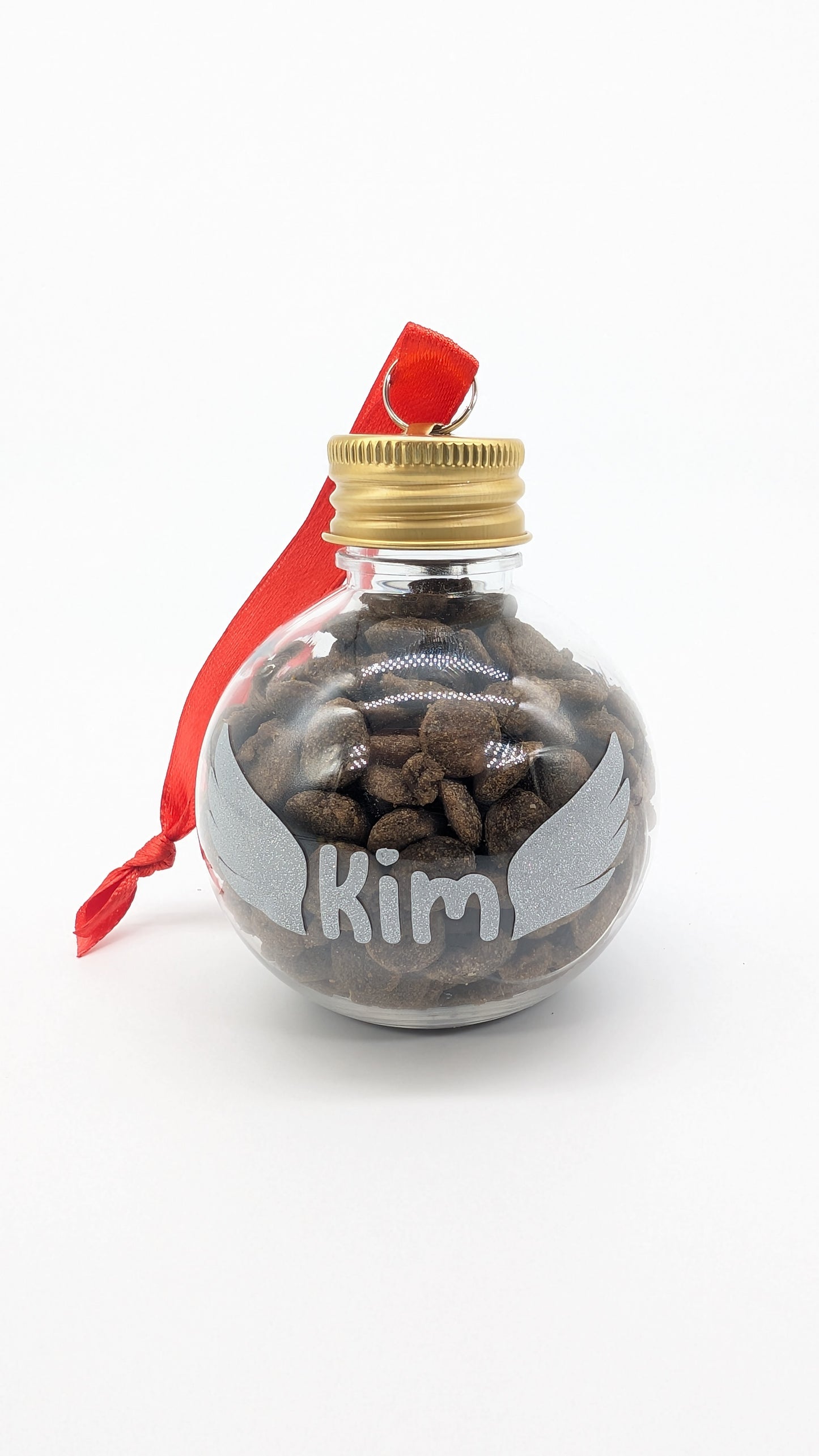 Christmas Baubles Dog  & Cat - Custom Text