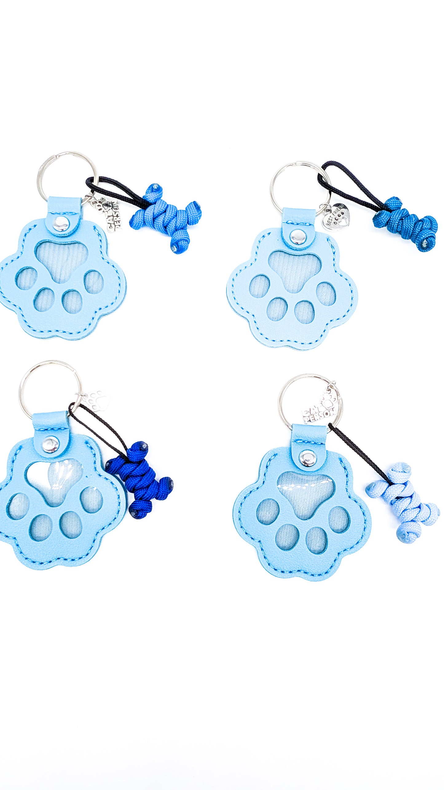 Memorial Fur Paw Key Chain