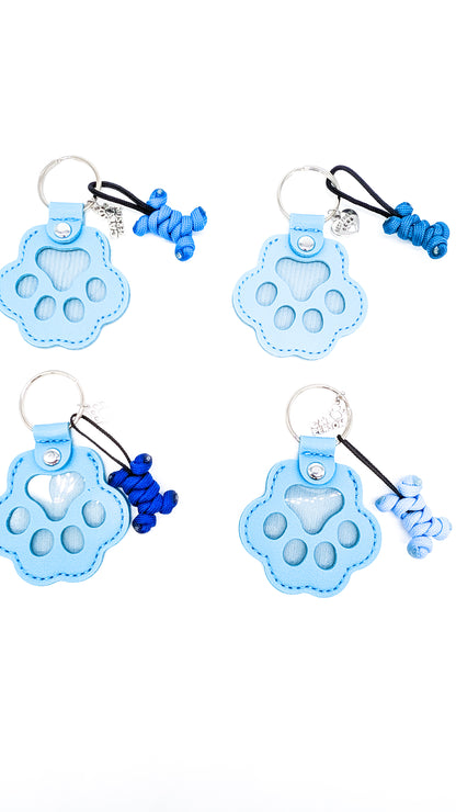 Memorial Fur Paw Key Chain