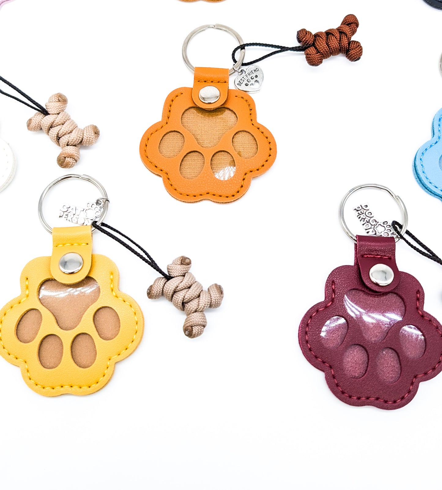Memorial Fur Paw Key Chain