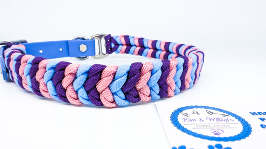 Pre Made: Ty Ty's Dream Collar, 41-50cm Kim & Milly's Cords 4 Paws Paracord Handmade Dog Accessories Customizable Made in Germany Shipping worldwide