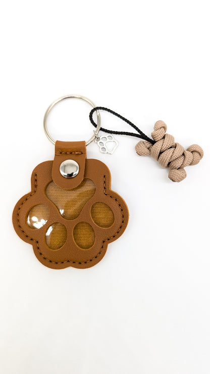 Memorial Fur Paw Key Chain