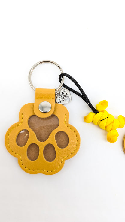 Memorial Fur Paw Key Chain