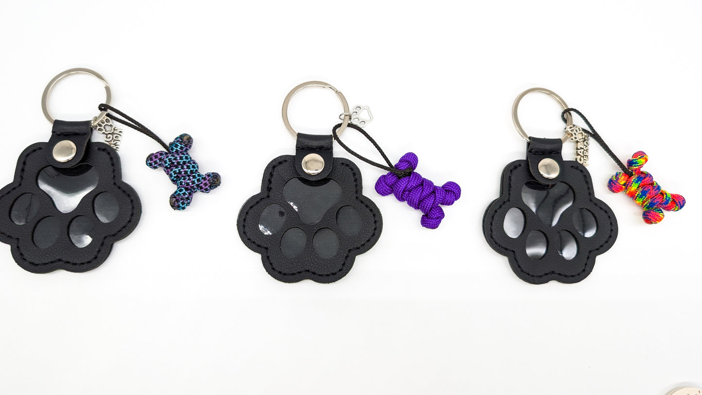 Memorial Fur Paw Key Chain