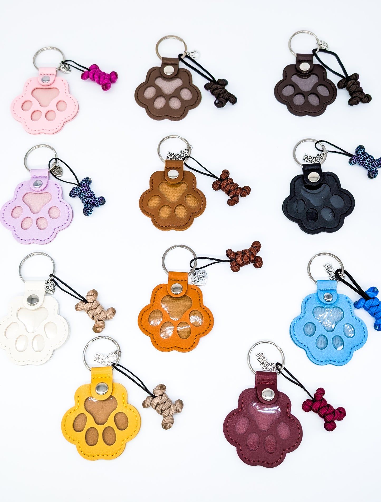 Memorial Fur Paw Key Chain