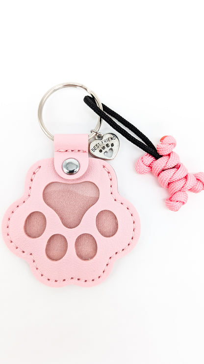 Memorial Fur Paw Key Chain