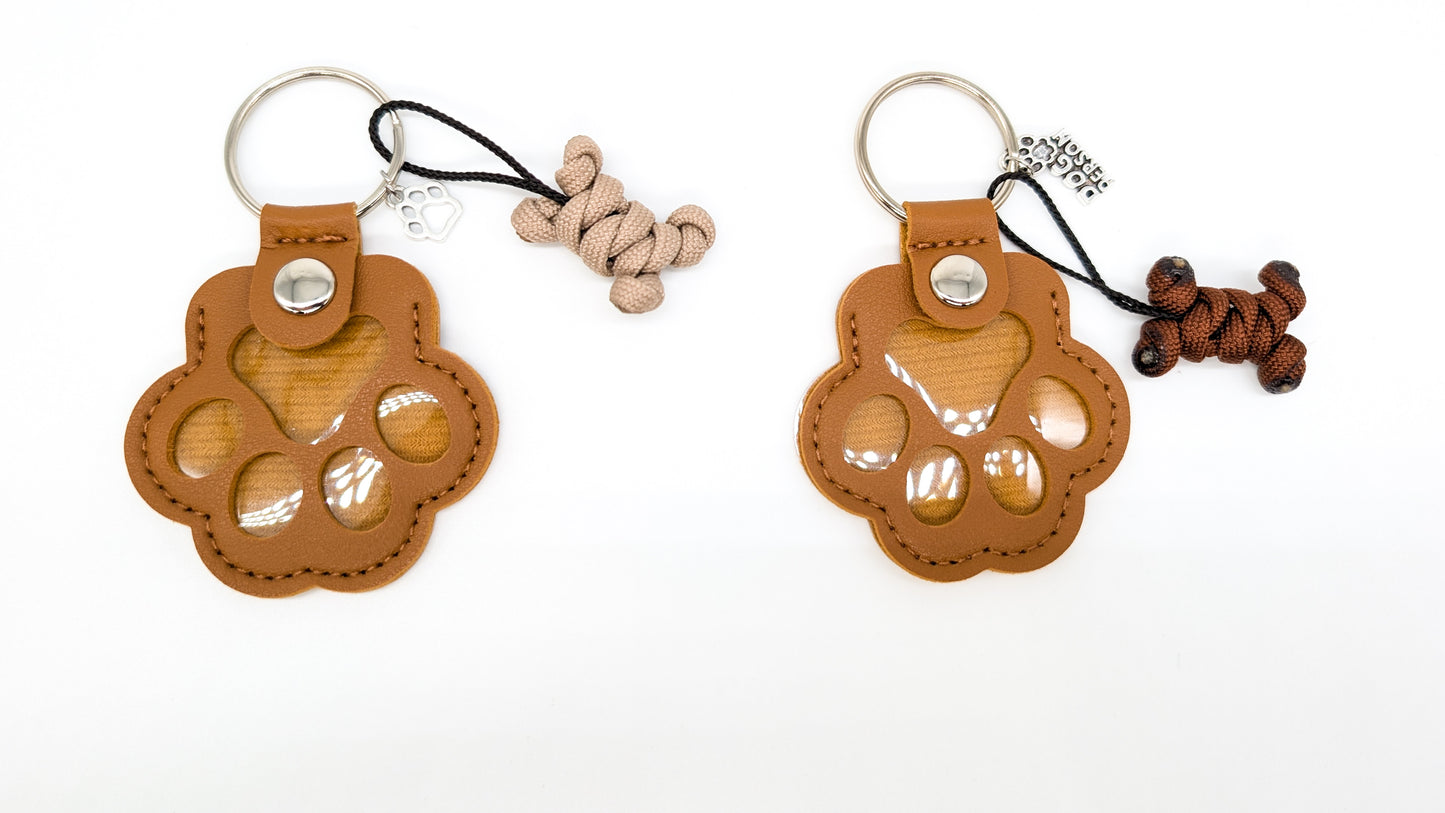 Memorial Fur Paw Key Chain