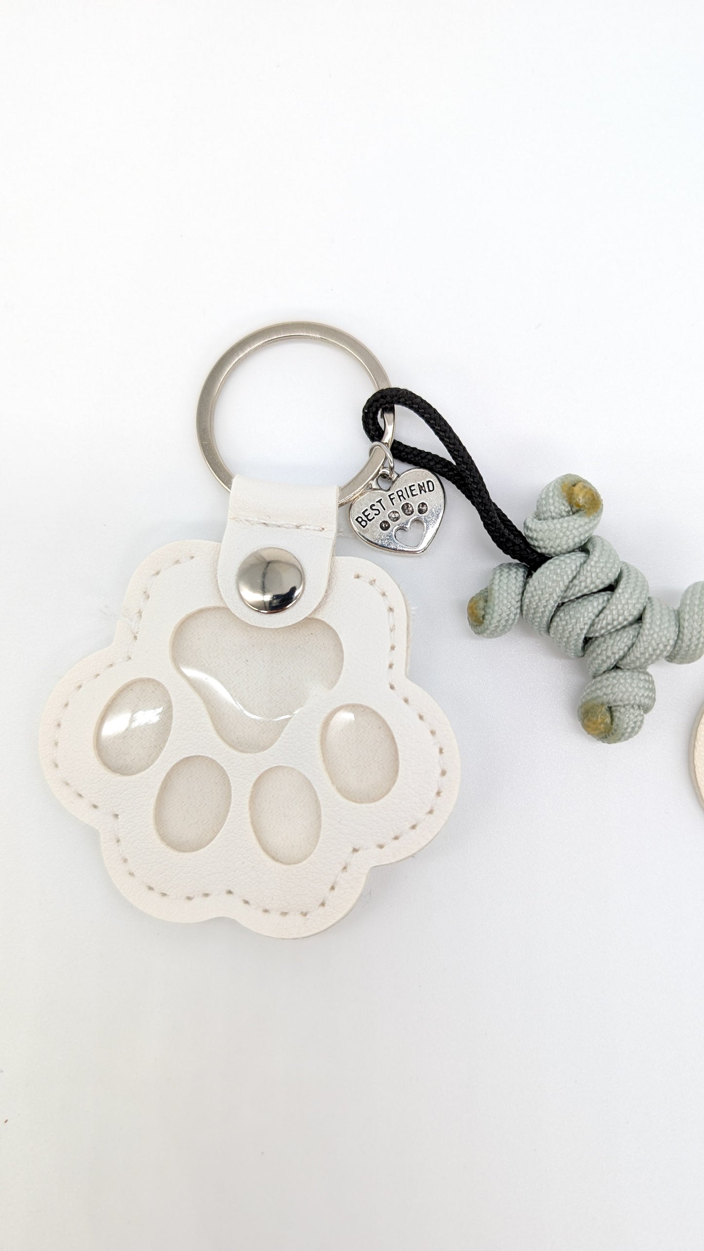 Memorial Fur Paw Key Chain