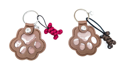 Memorial Fur Paw Key Chain