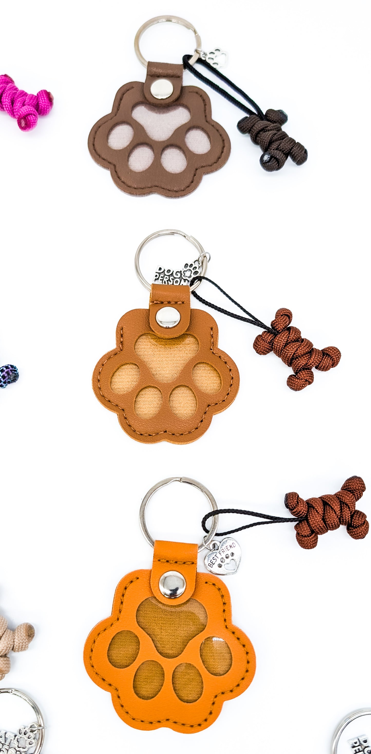 Memorial Fur Paw Key Chain