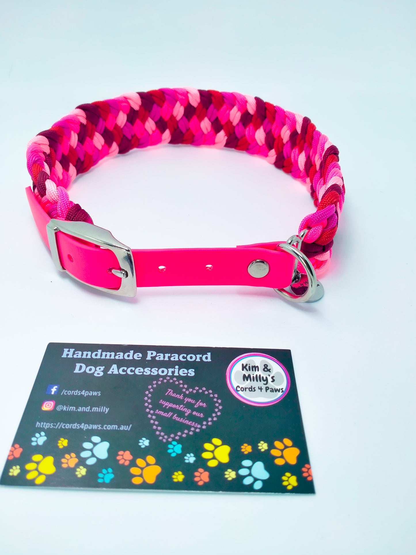 Dog Collar - Milly's Rainbow